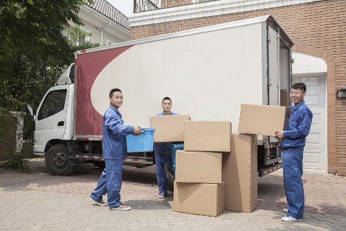Local man and van loading furniture in Selsdon