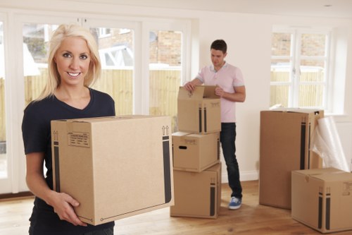 Local man with a van handling boxes and bulky items